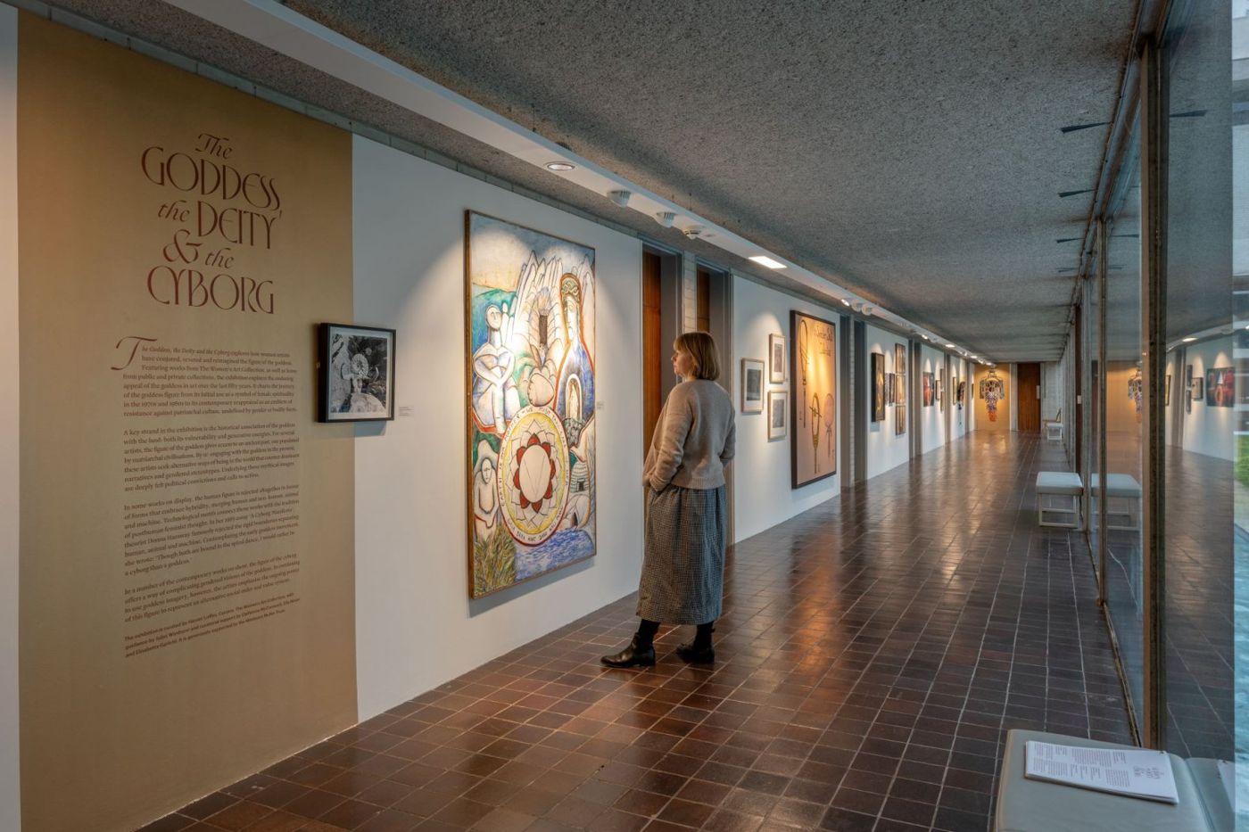 The Goddess, the Deity and the Cyborg, installation view at The Women's Art Collection